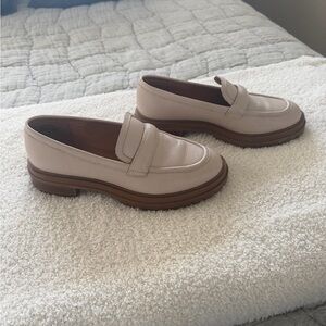 Madewell modern day loafer.